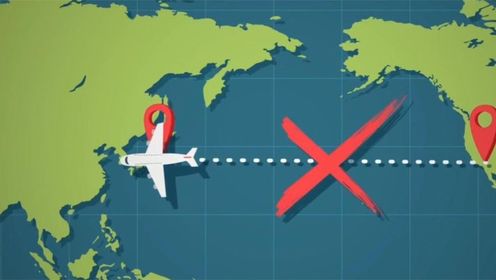 为何飞机从不横越太平洋，美国到中国直线最近，看完就明白了