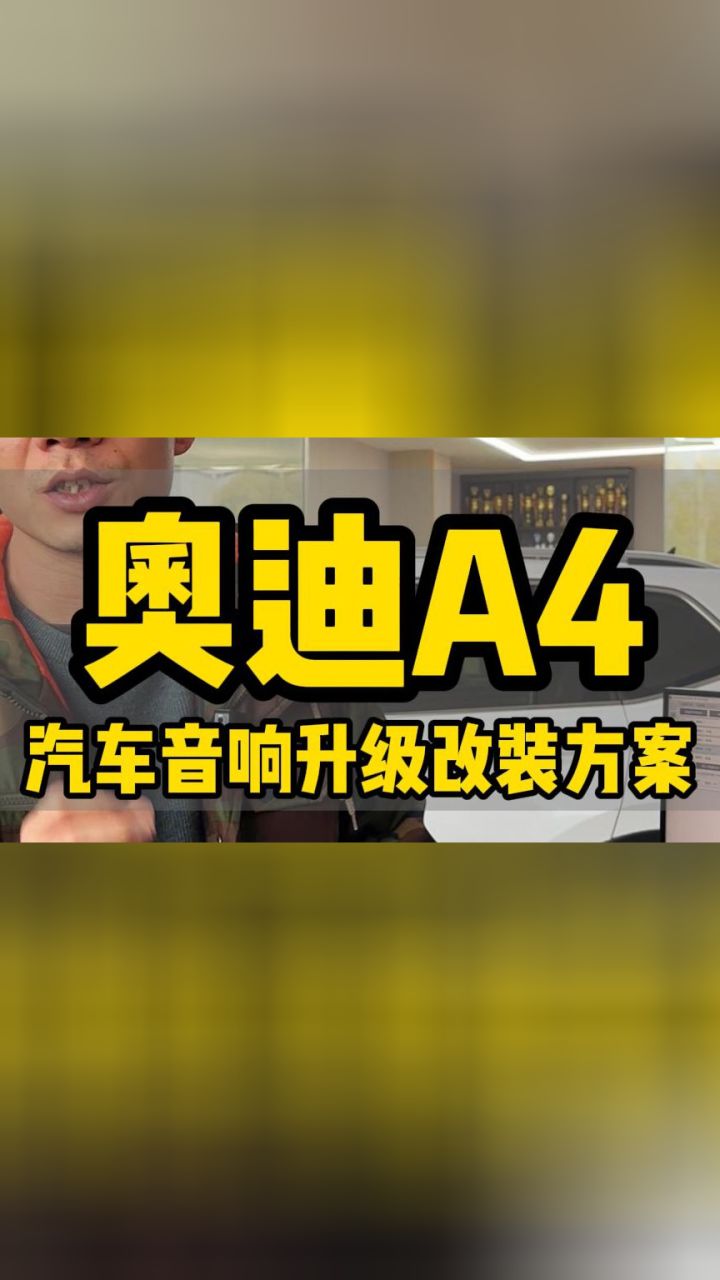 奥迪a4,江西南昌浪潮汽车音响升级,南昌浪潮汽车音响改装