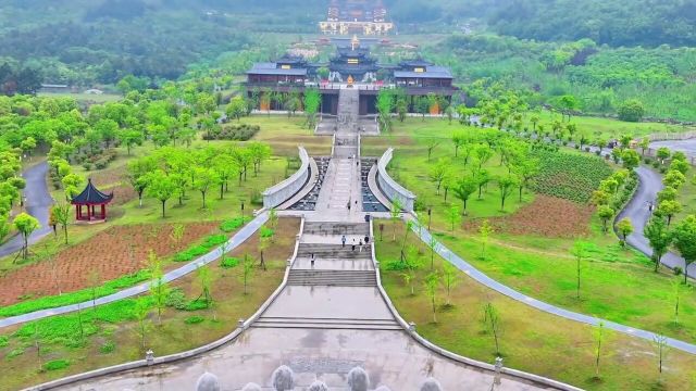 一分钟带你看东庐山观音寺全景目前免门票……