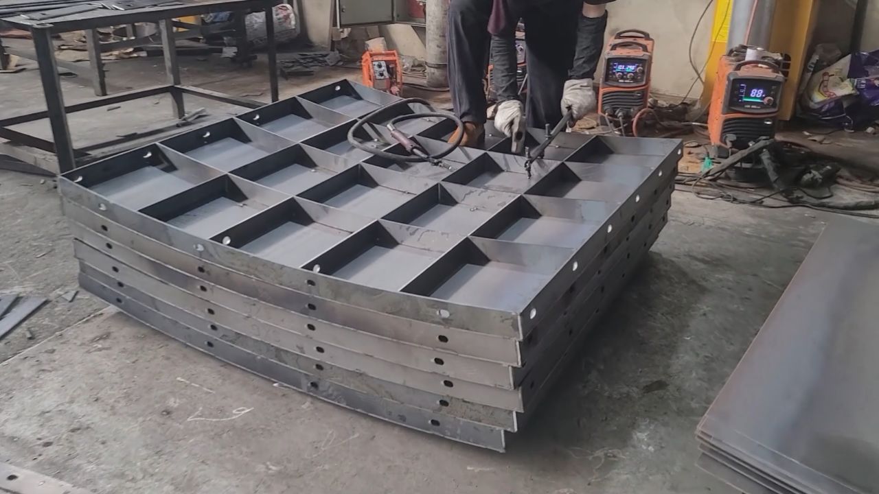 风力发电基础模具 丽辰风电基础弧形模板