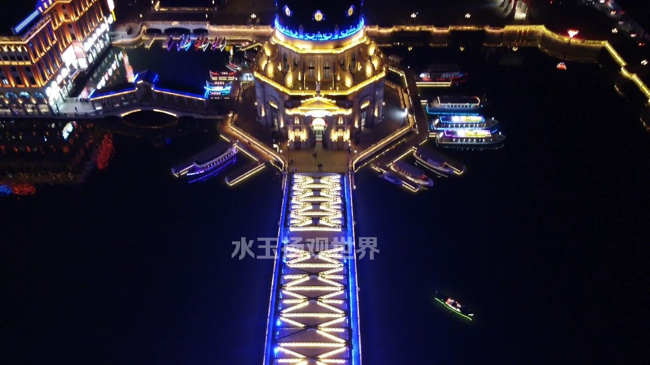 航拍江阴海澜飞马水城,这里恍若欧洲城堡,原来有钱任性真的好