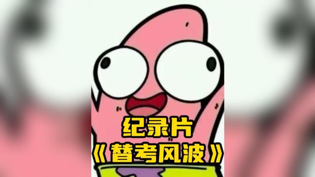 大型记录片《替考风波》