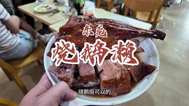 排队450分钟在东莞吃碗烧鹅濑,皮香肉嫩,烧鹅腿一口咬下去爆汁!#东莞 #烧鹅濑粉 #烧鹅腿 #一碗难求 #东莞烧鹅有多绝