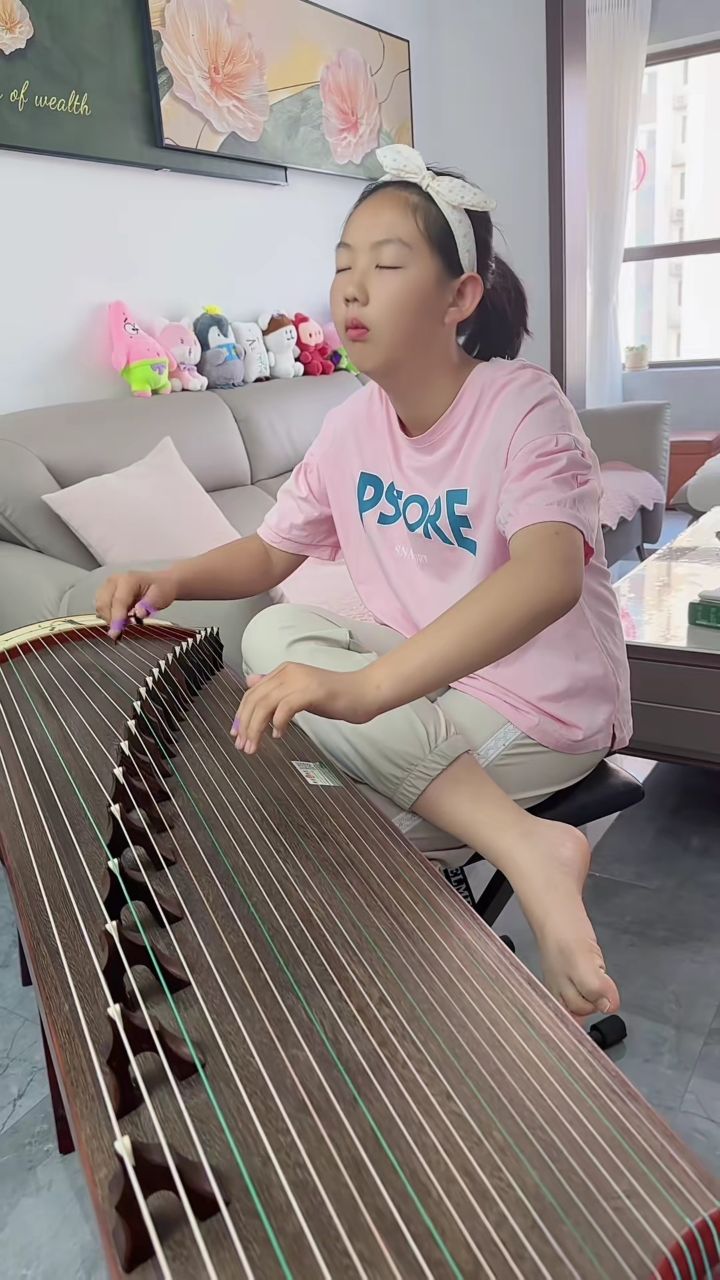 魔性弹古筝版偷功,一本正经乱弹琴