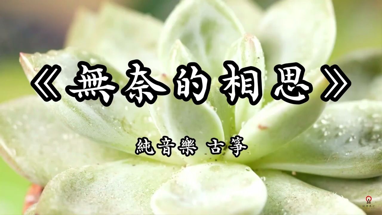 《无奈的相思》纯音乐古筝版