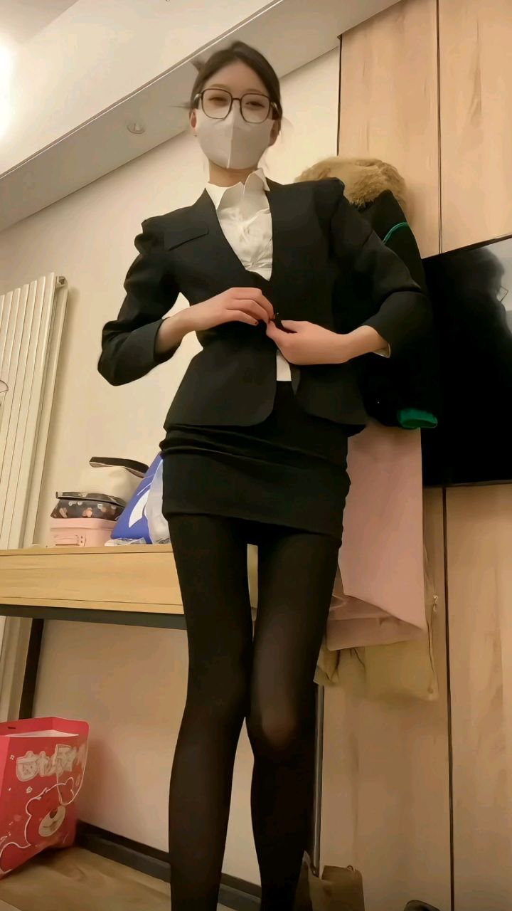 黑丝袜职业装