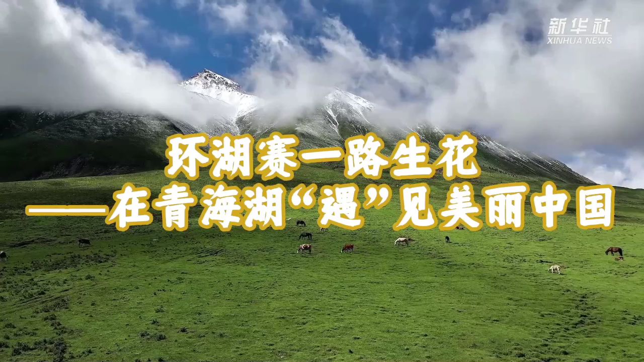 环湖赛一路生花——在青海湖遇见美丽中国