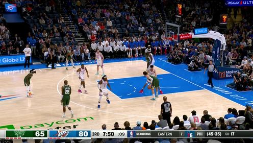 《NBA全场集锦》姜还是老的辣！大洛风骚走位过掉防守轻松灌篮