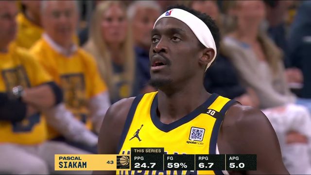 NBA季后赛：凯尔特人vs步行者第2节中文解说回放
