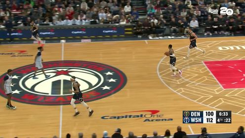 《NBA全场集锦》今天球队进攻都得靠我！约老师外线三分帮助球队追分
