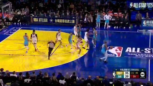 《NBA全明星》戴表时刻！利拉德三分绝杀奥尼尔抹脖子庆祝