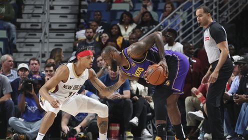 《NBA全场集锦》【球星】詹姆斯vs鹈鹕集锦 全场拿下21+7+5关键两记三分终结比赛