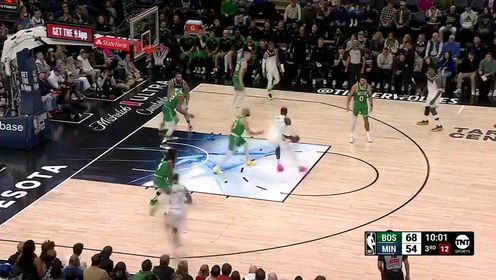 《NBA全场集锦》【回放】NBA常规赛：凯尔特人vs森林狼第3节中文解说回放