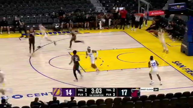 NBA夏季联赛：热火vs湖人英文原声全场回放