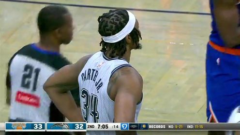 《NBA全场集锦》【回放】NBA常规赛：尼克斯vs魔术第2节英文原声回放
