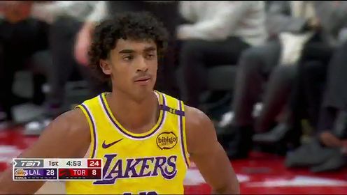 多伦多猛龙_NBA常规赛：湖人131-125猛龙_湖人vs猛龙第1节英文原声回放_高清