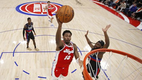《NBA全场集锦》【球星】小贾伦-杰克逊vs活塞集锦 全场拿下27分11篮板正负值+11帮助球队取胜