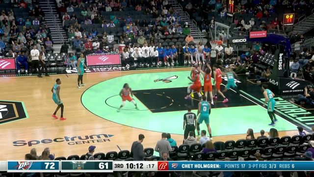 切特vs黄蜂集锦 里突外投势不可挡 全场拿下20+10