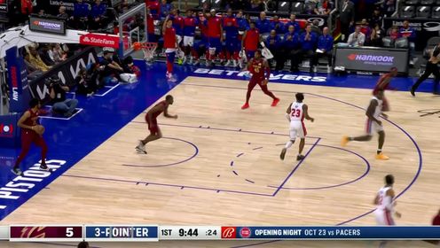 《NBA全场集锦》坎宁安如入无人之境突破分球 哈里斯底角空位三分手起刀落
