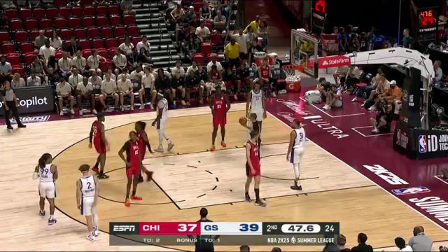 NBA夏季联赛：公牛vs勇士英文原声全场回放