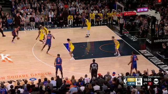 NBA季后赛：步行者vs尼克斯第4节英文原声回放
