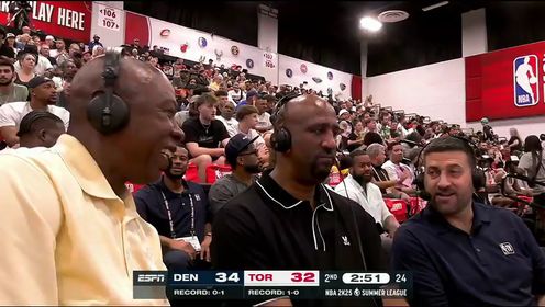 《多伦多猛龙》NBA夏季联赛：掘金vs猛龙英文原声全场回放