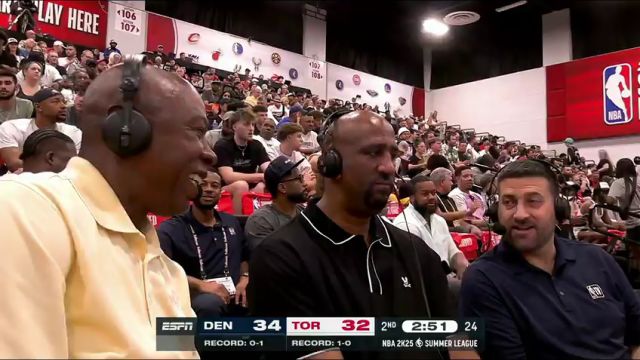 NBA夏季联赛：掘金vs猛龙英文原声全场回放