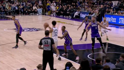 《NBA全场集锦》偏偏反其道而行之 TJD做饼精准妙传喂饱库里