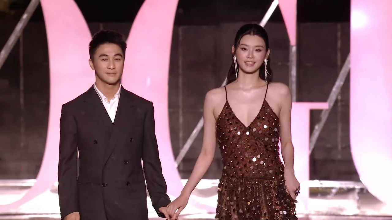 何猷君奚梦瑶夫妇携手登场超甜couple羡煞旁人_高清1080P在线观看平台_腾讯视频