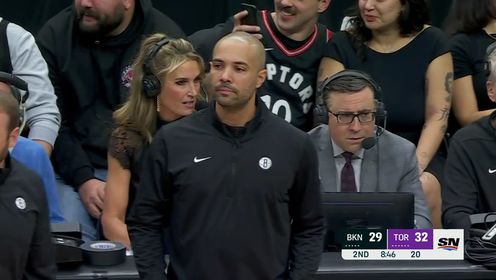 《多伦多猛龙》【回放】NBA常规赛：篮网vs猛龙英文原声全场回放
