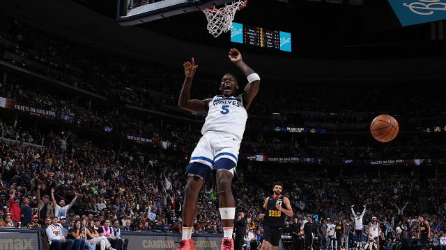 森林狼vs掘金五佳球 爱德华兹反击激情重扣 沃特森飞身钉板大帽