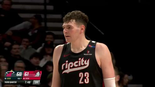 《NBA全场集锦》【回放】热火vs开拓者第3节中文解说回放