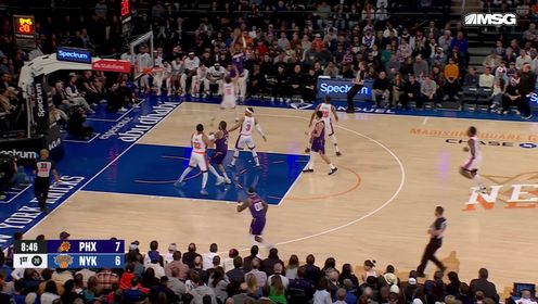 《NBA全场集锦》回归赛场！布伦森快速进入战斗状态命中复出首球