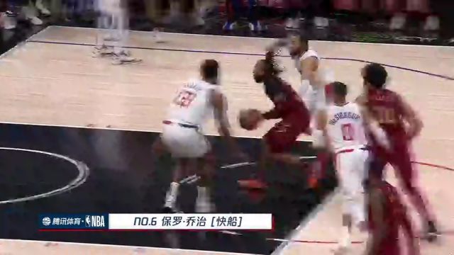 NBA常规赛：热火vs老鹰第1节英文原声回放