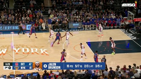 《NBA全场集锦》早早进入战斗模式 坎宁安迎着防守干拔三分一剑封喉