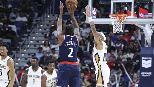 《NBA全场集锦》【原声】快船120-127鹈鹕 锡安轰三双卡登合砍54分难阻失利