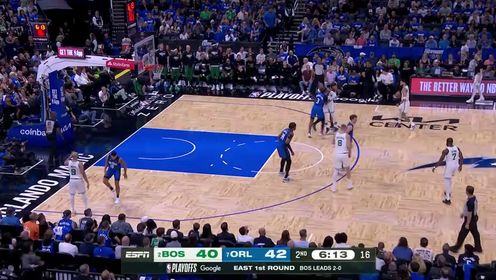 《NBA全场集锦》【回放】凯尔特人vs魔术第2节英文原声回放