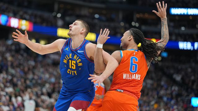 约基奇vs雷霆集锦 全场16+7+8难以率队取胜