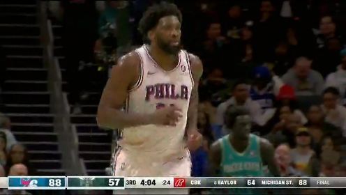 《NBA全场集锦》【回放】76人vs黄蜂第3节中文解说回放