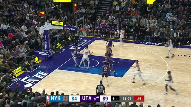 完全称霸内线 凯斯勒惊天封盖+补篮2+1手到擒来