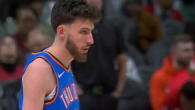 雷霆vs老鹰英文原声全场回放