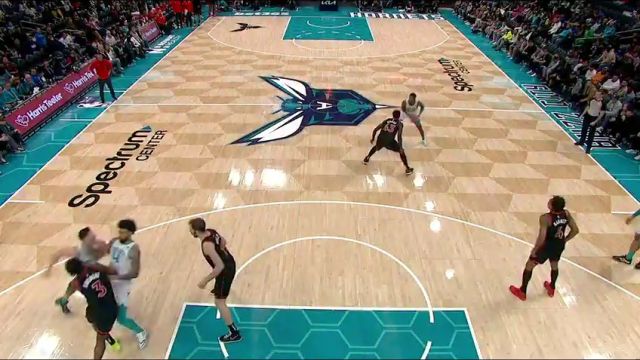 NBA常规赛：猛龙vs黄蜂第4节中文解说回放