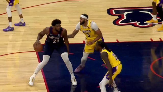 组织型中锋 大帝内线策应助飞巴图姆内线暴扣