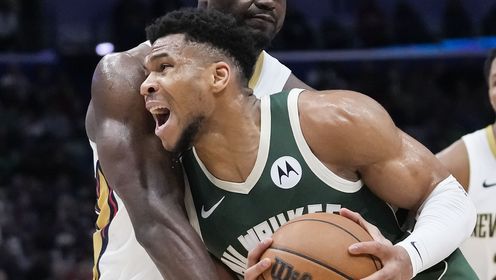 《NBA全场集锦》【球星】字母哥vs鹈鹕集锦 空砍35分14板难阻失利苦吞败果