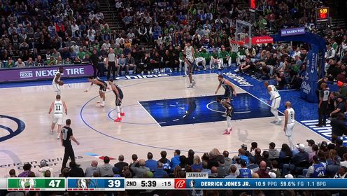 《TOP时刻》23日NBA最佳镜头 布朗大秀操作利用节奏晃倒东契奇