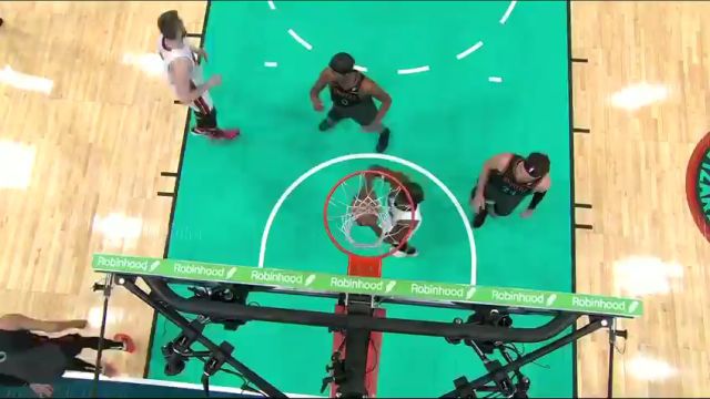 NBA常规赛：热火vs奇才第1节英文原声回放