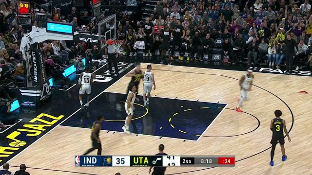 休想帽我！克拉克森高抛喂饼凯斯勒中路直杀空接暴扣