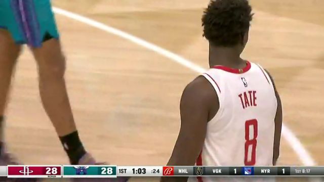 火箭vs黄蜂第1节中文解说回放