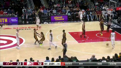 《NBA全场集锦》骑士vs老鹰第1节英文原声回放
