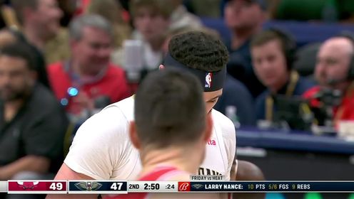 《NBA全场集锦》NBA常规赛：公牛vs鹈鹕第2节中文解说回放